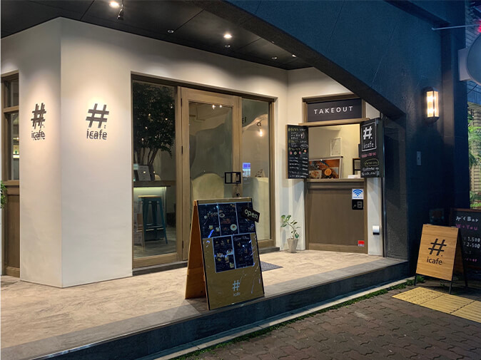 #.icafe（アイカフェ）神戸店